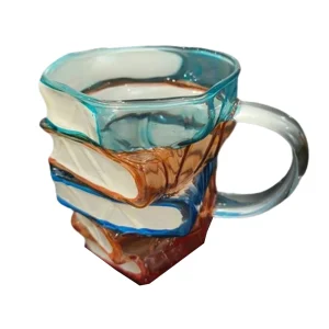 Painted Book Coffee Mug